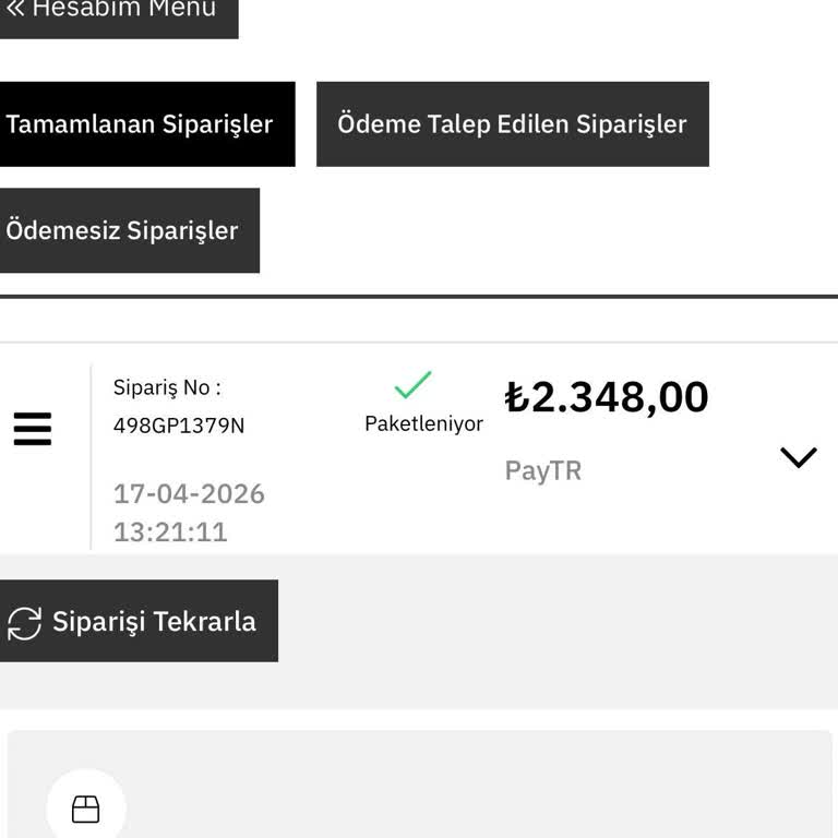 Ödemesi Yapılan Siparişin Kargoya Verilmemesi Ve İade Talebinin Karşılanmaması