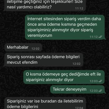 Ödeme Alındı, Yanıt Yok: 3.600 TL’lik Siparişimin Hemen İadesi Gerekiyor