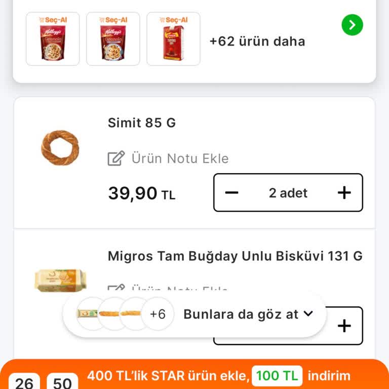 Migros Hemen Ücretsiz Kargo Kampanyası Çalışmıyor, Sipariş Verilemiyor