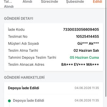 Trendyol’da Tek Paketle İade Gönderdiğim Üç Elbiseden İkisi Geri Ödeme Almadı