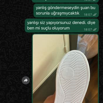 Yanlış Beden Gönderilen Ayakkabılar İçin Değişim Ve İade Reddi
