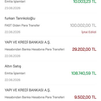 AHL Pay'ten Yapı Kredi'ye Transferler Gerçekleşmedi Ve 18 Saat Geçiyor