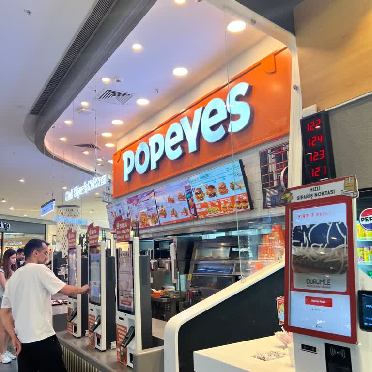 Moladaki Çalışanlar Nedeniyle Popeyes Şubesinde Sipariş Verememe