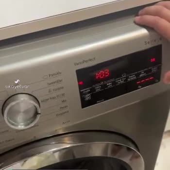 Bosch Çamaşır Makinesi Dokunmatik Ekran Arızası