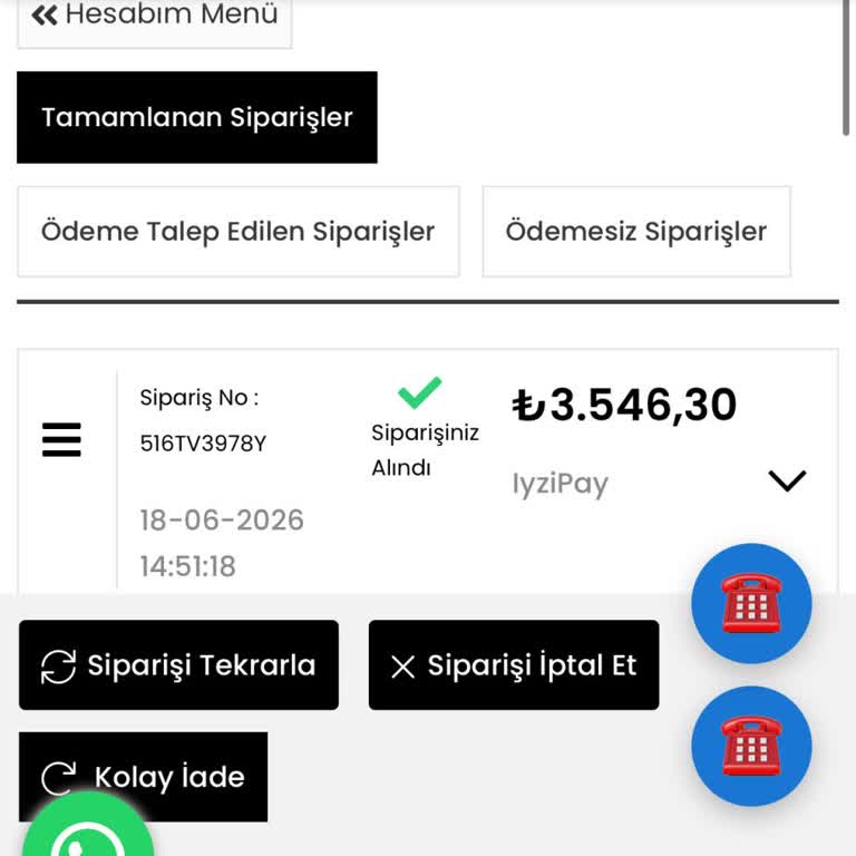 Sipariş Takibi Yapılamaması Ve İletişimsizlik