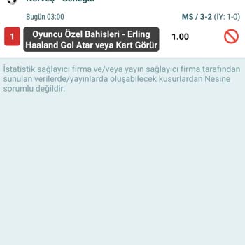 Nesine Kupon Oranı 1'e Düşürülerek 31.120 TL Kazancım Yok Sayıldı