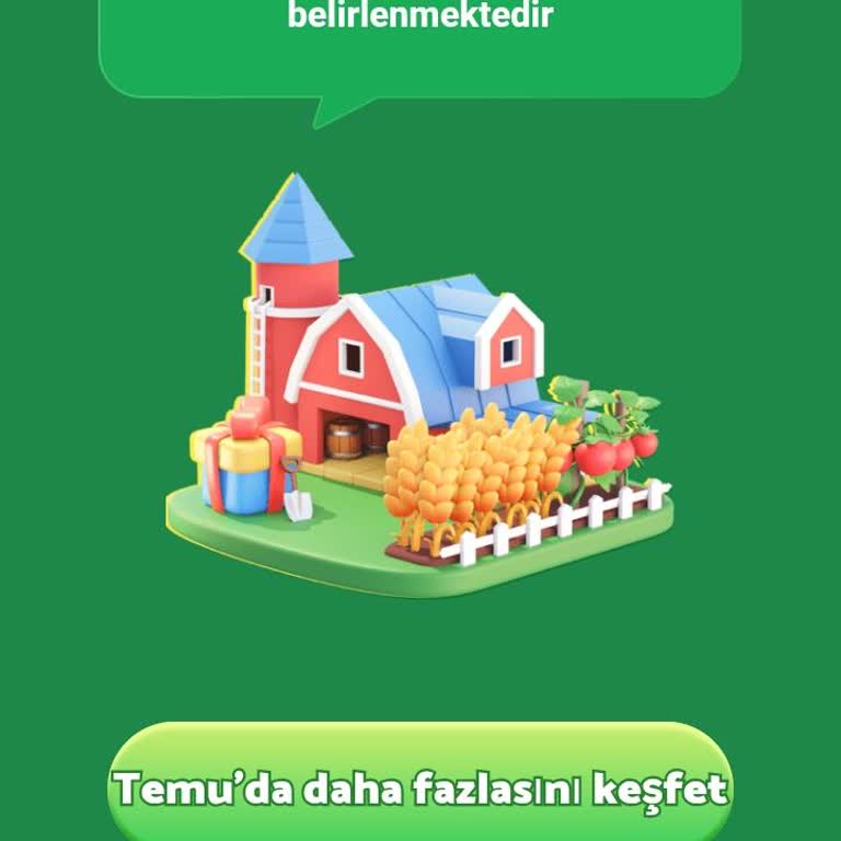 Temu Uygulamasında Farmland Oyununa Erişemiyorum Ve Ücretsiz Ödülüm Kayboldu