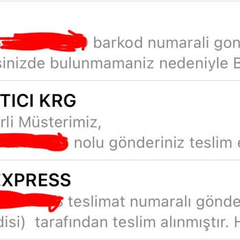 Dağıtıma Çıkarıldı Deyimiyle Evde Olmadığım İçin Kargo Şubeye Geri Getirildi