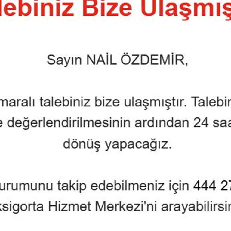 Geçiş Belgesi E-posta Yoluyla Gönderilmediği İçin Yeni Sağlık Sigortası Süreci Durdu