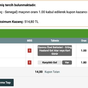 Nesine Kazanan Bahsi Tek Taraflı İptal Ederek 4004 TL Ödemeyi Reddetti