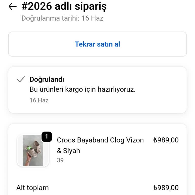 Pars Shoes Ödeme Yapılan Siparişin Kargoya Verilmemesi Ve İade Talebi