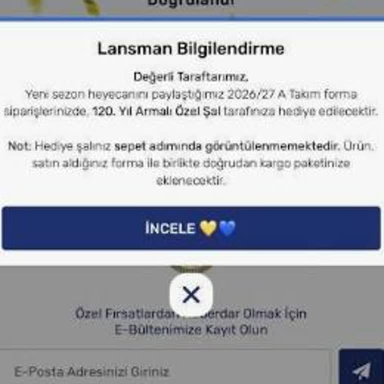 Vaat Edilen Şal Atkı Gönderilmediği İçin Fenerium’a Şikayet