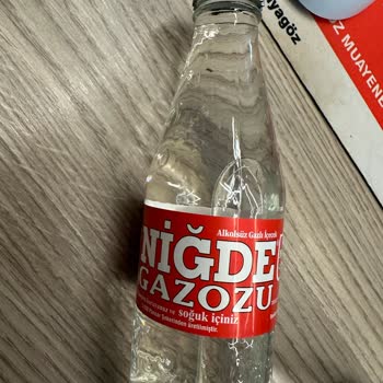 Niğde Gazozu Şişesinde Yabancı Madde Tespiti