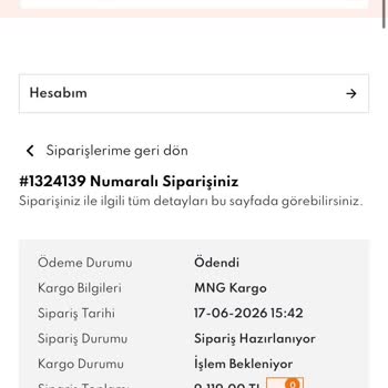 Kıyafet Sepeti Yanlış Renkli Ve Defolu Abiye İçin İade Reddi