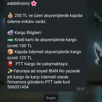 İade Edilen Çanta İçin Ücret İadesi Yapılmadığı Ve İletişim Görmezden Gelinmesi