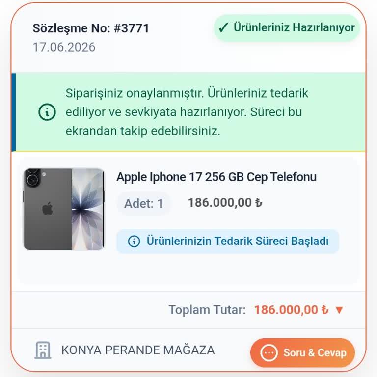 Yatak Siparişi Ve Telefon Peşinatında Sürekli Oyalama Ve Teslimat Sorunları