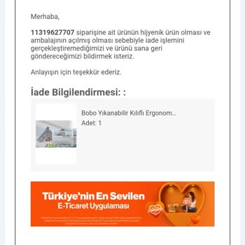 Satıcı İade Talebimi Reddi Ve Yanıltıcı Ürün Açıklaması
