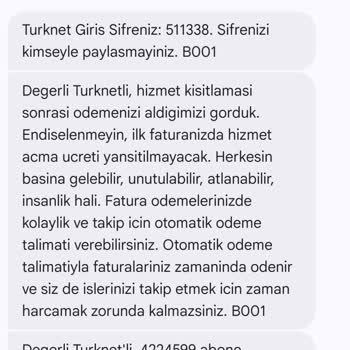 Vaat Edilen Hız Gelmiyor, Müşteriye Saygısız Mesaj