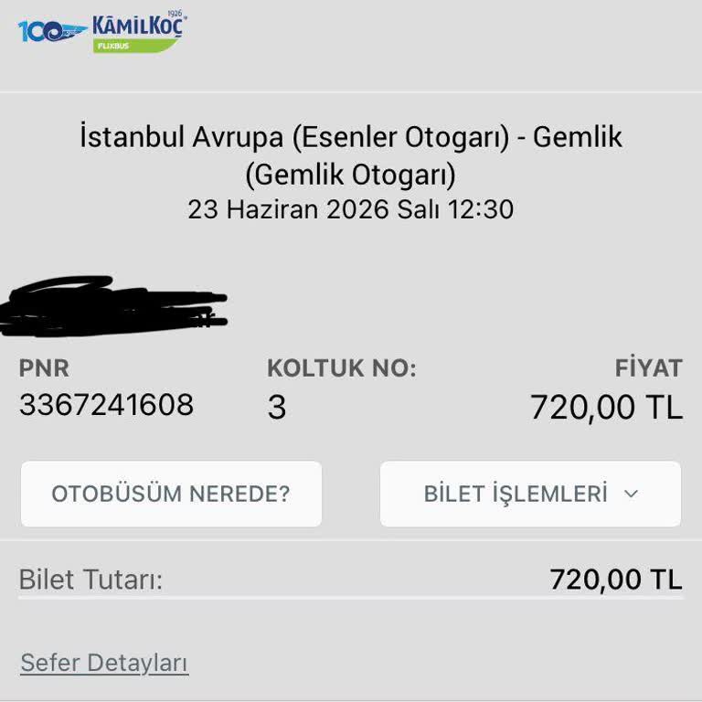 Zamanında Gelen Yolcunun Otobüs İptali Ve İkinci Bilet Zorunluluğu