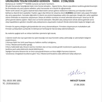 ING Banka Kartı İle 800 Bin TL’lik Sahte Alışverişte Müşteri Mağduriyeti