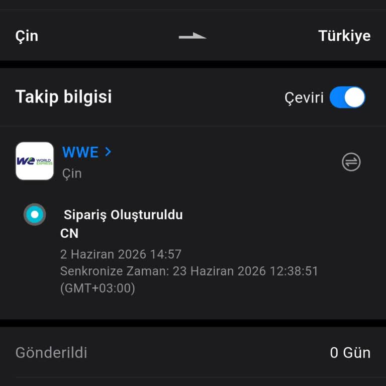 Kargo Hareketsiz, Sipariş İptali Ve İade Talebi
