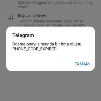 Telegram Girişinde Zorunlu Premium Ücreti Alınırken SMS Kodu Gönderilmedi
