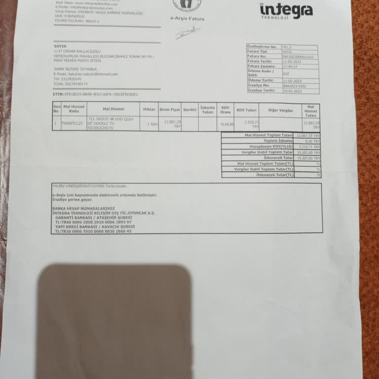 Garantili TV Servisi 2 Gün İçinde Gelmedi