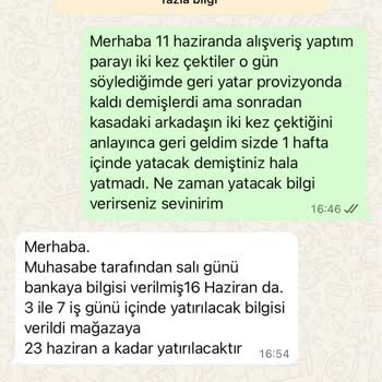 Gratis Mağazasında QR İle Çift Ödeme Ve Geciken İade Talebi