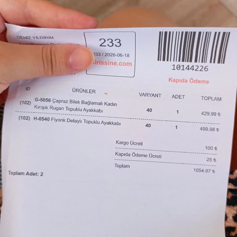 Yanlış Gönderilen Ayakkabı İçin Değişim Talebi Ve Cevapsız İletişim
