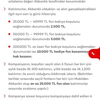 Akbank 10.000 TL Fon Hediyesi Yüklenmedi, Şartlar Tamamlandı Ve Açıklama Yok