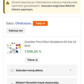 Bayat Fimo Kil Üzerine Reddedilen İade Talebi Ve Hepsiburada'nın Müşteri İhmali