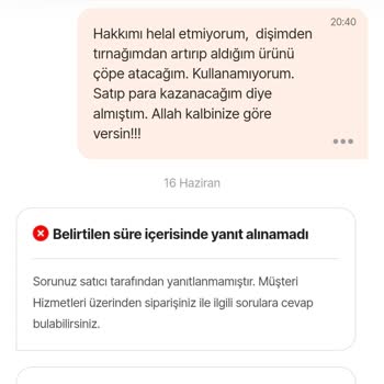 Bayat Fimo Kil Üzerine Reddedilen İade Talebi Ve Hepsiburada'nın Müşteri İhmali