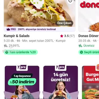 Yemeksepeti İndirimli Gözükmesine Rağmen Sepette İndirim Uygulanmıyor