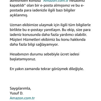 Yanlış Ürün Gönderimi Ve İade Reddi Nedeniyle Amazon Hesabım Kapatıldı