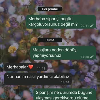 Ürünlerim 24 Gün Boyunca Teslim Edilmedi, Müşteri Hizmetleri Cevap Vermedi