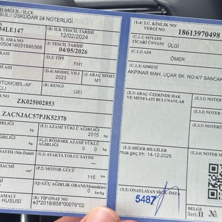 Garanti Kapsamındaki Jeep Avenger Arızası İçin İki Ay Süren Teslimat Gecikmesi