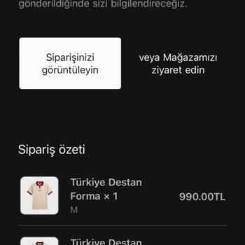 Kargolanmayan Sipariş Ve İade Talebi