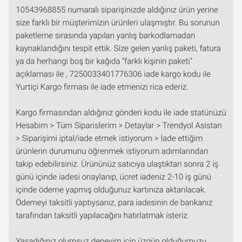 Xiaomi Air Purifier 4 Lite Siparişinde Yanlış Ürün Gönderimi Ve Hesabımın Haksız Kapatılması