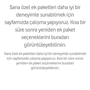 Vodafone Yanımda Uygulamasındaki Yanlış Bilgi Ve Paket İşlemleri Sorunu