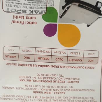 Paslanan Tost Makinesi İçin İade Talebi