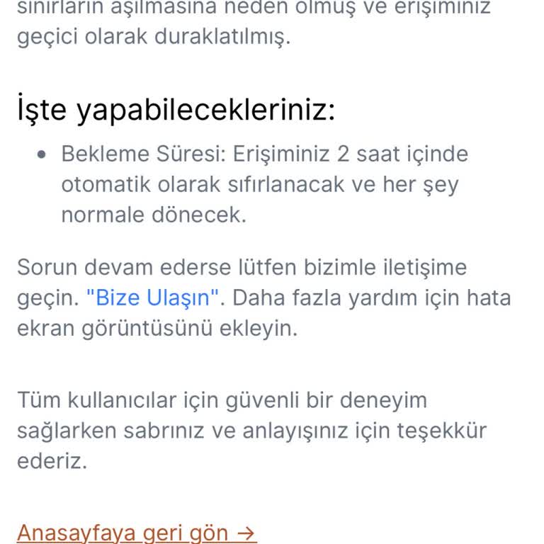 VFS Global Hesaplarım Engellendi Ve Randevu Alamıyorum