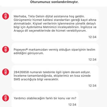 Isırılmış Hamburger Nedeniyle Hijyen Şikayeti Ve Geri Ödeme Alınamaması