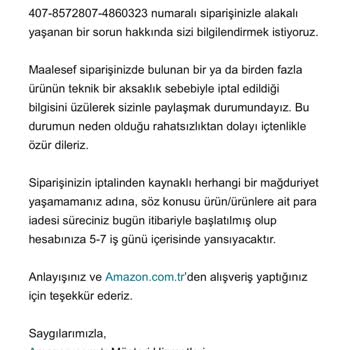 Ödemeli Siparişin Teknik Aksaklık Nedeniyle İptali Ve Müşteri Hizmetlerine Ulaşamama