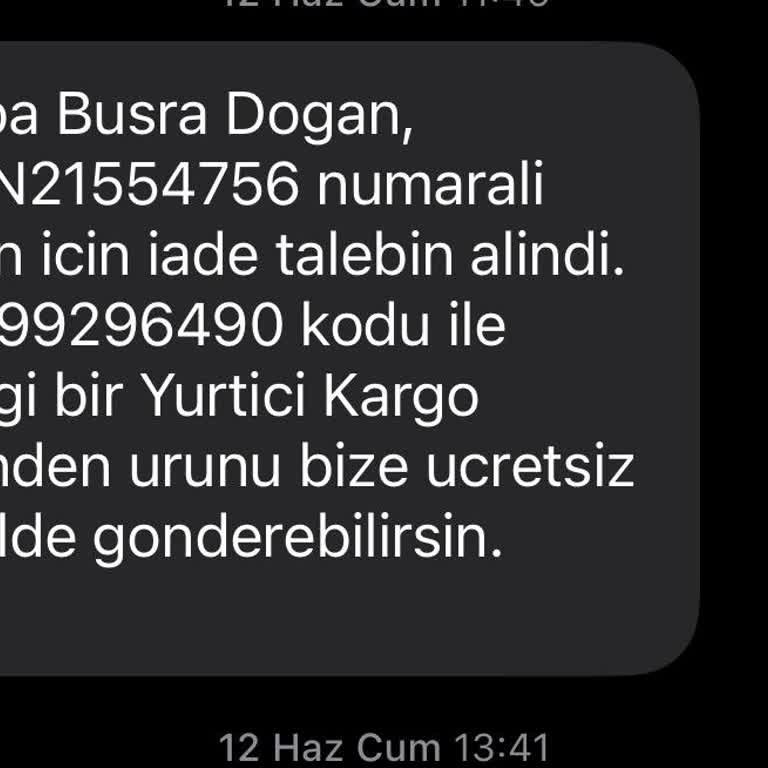 İade Kabul Edilmediği İçin Kredi Kartı Ödemesi Geri Dönmedi