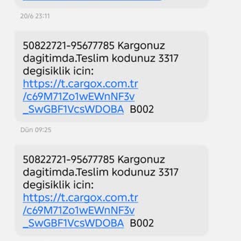 Kargom Teslim Edilmedi, Müşteri Hizmetleri Cevapsız