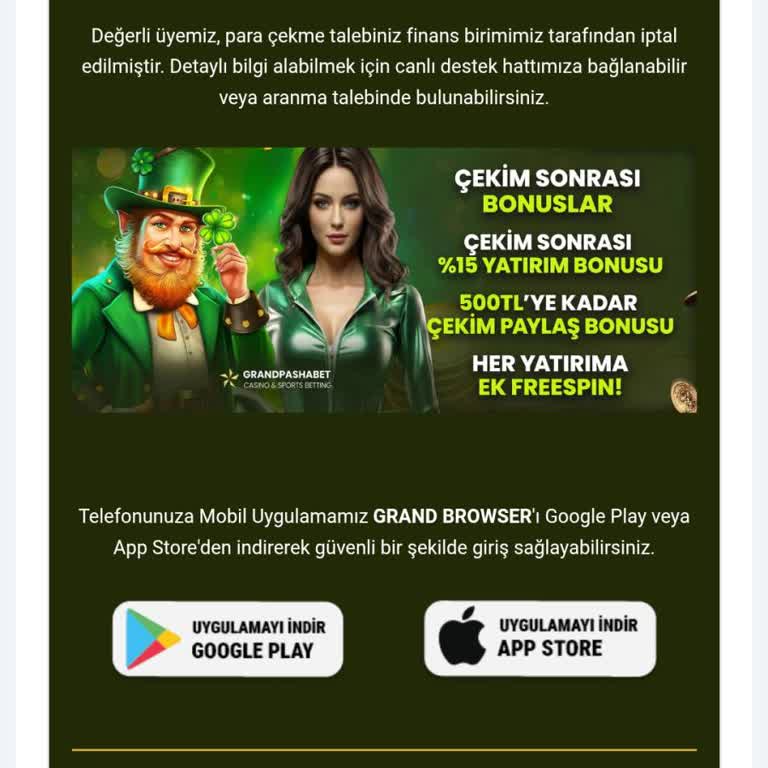 Grand Pasha Bet Bonus Kazancım Ödenmedi, Şeffaf Kurallar Gerekiyor