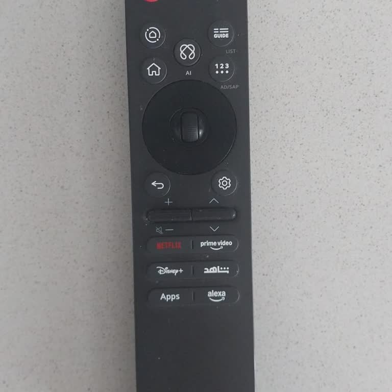 LG NanoCell Televizyon Kumandasının Joystick Tuşu Kısa Sürede Kırıldı