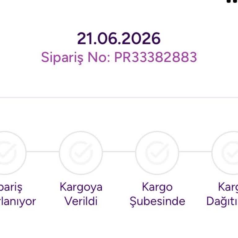 Pr33382883 Numaralı Siparişim Durum Güncellenmedi, Acil Kargo İstiyorum
