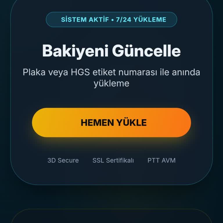 Sahte HGS Yükleme Sitesi Hızlıca Kapatılmalı
