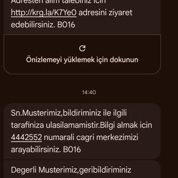 Aras Kargo Hamitler Şubesinin İade Kargo Evden Alım İhmalı Ve Yanıltıcı Beyanı